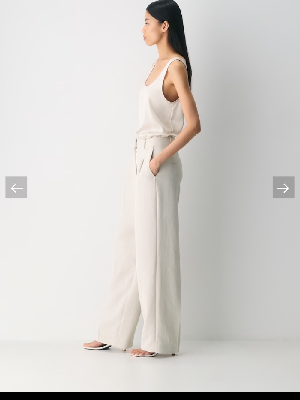 Aritzia The Effortless Pant - Crepette - Picture 3 of 9